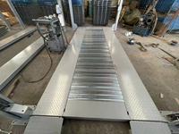 Élévateur de stationnement hydraulique à quatre poteaux OEM, gain de place, stable, pour stockage double étage, garage domestique FPP308, garantie 18 mois