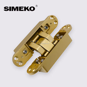 Aleación de zinc Más dirección <span class=keywords><strong>Bisagra</strong></span> oculta ajustable <span class=keywords><strong>Cierre</strong></span> de amortiguador silencioso de 180 °, utilizado en puertas de madera - Product Image 3