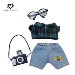 Tùy Chỉnh Thực hiện Búp Bê Quần Áo Và Phụ Kiện T-Shirt Búp Bê Thời Trang Quần Áo Thiết Lập Phụ Kiện Cho 14-17Cm Búp Bê - Product Image 5