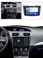 Mekede MS 8-Core 8 + 128GB écran IPS lecteur DVD de voiture vidéo écran monté sur véhicule pour Mazda 3 2010-2012 9 pouces