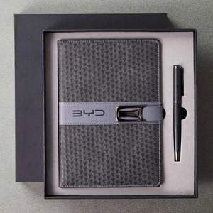 Wholesale Custom Diary Journal Corporate A5 Leather <b>Notebook</b> Gift <b>Sets</b> With Luxury Pen Business Gift <b>Set</b> - Product Image 4