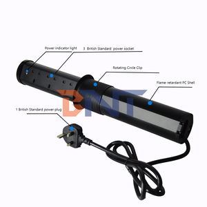 Enchufe Neumático Estándar del Reino Unido <span class=keywords><strong>de</strong></span> 16A, Enchufe del Reino Unido <span class=keywords><strong>de</strong></span> Aleación <span class=keywords><strong>de</strong></span> Aluminio para Tomacorriente Neumático Oculto en la Cocina para Encimera CN/EU - Product Image 6