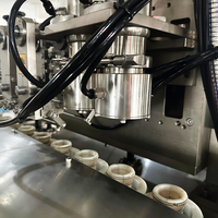Machine de remplissage et de scellage automatique de tubes souples en plastique électrique