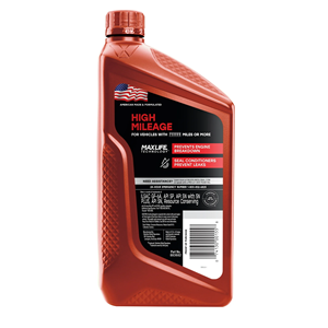 Valvoline High Mileage MaxLife <b>5W</b>-<b>30</b> <b>Synthetic</b> Blend Anti-Wear Motor <b>Oil</b> 1 QT for Automotive Lubricant - Product Image 2