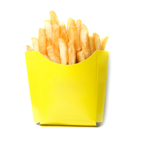 Paquete de 50 Vasos para Papas Fritas de 5 oz, Recipientes Desechables de Cartón para Papas Fritas