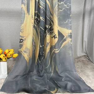 Soft Breath able Modal Hijab für muslimische Frauen New Digital Printed Woven Scarf Cotton Modal für den Herbst - Product Image 2