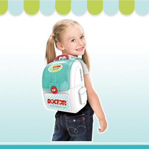 Sac à dos 2-en-1 : Kit médical de jeu de rôle clinique, jouet réaliste en plastique avec stéthoscope pour enfants - Product Image 2