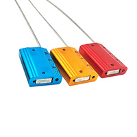 Sello de Seguridad para Contenedores de Carga, de Alambre de Aleación de Aluminio ST-CS-HJ4, con Número de Serie Personalizado, Antimanipulación