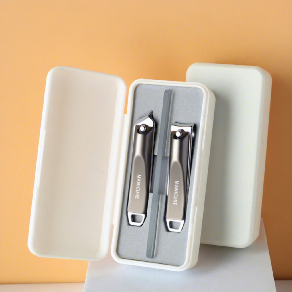 Ltz233 gun black zinc alloy 3 piece set-white box glass