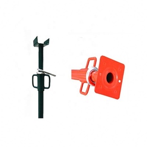 Étai en acier traditionnel avec couvercle anti-poussière et goupille de fixation pour échafaudages de construction et d'atelier, résistant à la corrosion - Product Image 2