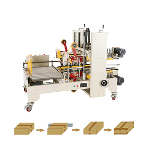 Otomatik Dört Taraflı Karton Kapatma Makinesi, Verimli Paketleme için Stabil Konveyör Sistemli - Product Image 1