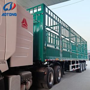 Venta Directa de Fábrica: Semirremolque de Acero Reforzado de 3 y 4 Ejes para Ganado con Capacidad de Carga de 50T, 60T y 70T - Product Image 2