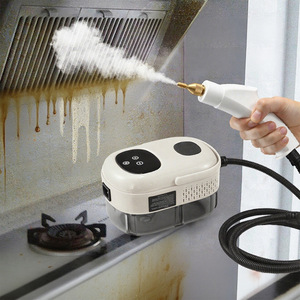 Nettoyeur vapeur portable, réservoir d'eau de 1000 ml, nettoyage vapeur multi-usages, 1800 W, pression vapeur de 3 bars, nettoyage pour hotte de cuisine - Product Image 2