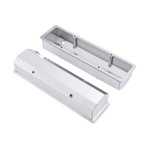 브리더 튜브와 SBC 제작 밸브 커버 작은 블록 Chevy 91017190 - Product Image 2