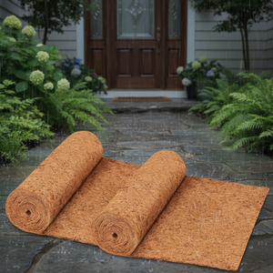 <span class=keywords><strong>Tapis</strong></span> <span class=keywords><strong>d</strong></span>'<span class=keywords><strong>entrée</strong></span> extérieur antidérapant en fibres de coco robustes, résistant aux intempéries, pour la sécurité hivernale, avec drainage rapide - Product Image 1
