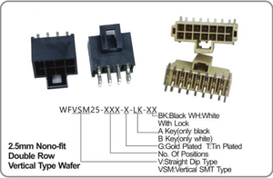 105429-1112 Wafer CONN HEADER SMD 12POS12 Circus 2,5 MM 0.098 "paso equivalente para Molex Nano-Fit 105429 series fabricante - Product Image 3