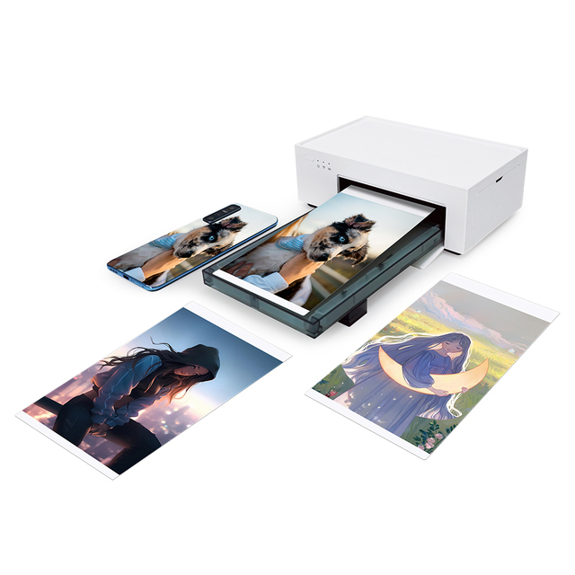 2024 New Products Mini Size Photo Printer Mobile Phone Back Films Sticker Printer Mobile Skin Printing Machine