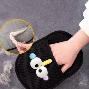 Factory Custom <b>Pet</b> Dog Hair Remover Foam Glove <b>Brush</b> Easy Cleaning Portable Long Plush Cat Hair <b>Brush</b> - Product Image 3