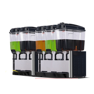 Thương Mại Tự Động Juice Uống Dispenser Tự Phục Vụ Trà Sữa 2 Tank Nước Giải Khát Nóng Và Lạnh Máy Uống - Product Image 2