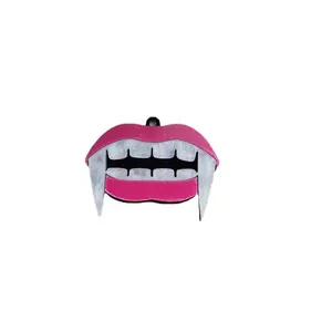 Acrylic FLuorescent Fangs Teeth Charms for Fashion Jewelry Making Earring Necklace DIY Pendant Accessories