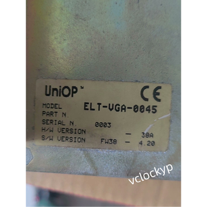 Pantalla UNIOP ElLT-VGA-0045 Usada - Product Image 4