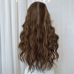 100% parrucche <span class=keywords><strong>capelli</strong></span> umani 180 densità di <span class=keywords><strong>capelli</strong></span> <span class=keywords><strong>capelli</strong></span> rossi biondo <span class=keywords><strong>cenere</strong></span> evidenziano parrucche <span class=keywords><strong>capelli</strong></span> umani con onde del corpo marroni per le donne 13x6 parrucche frontali in pizzo - Product Image 3