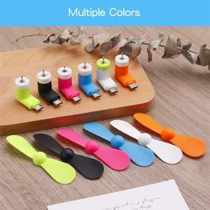 Ventilateur portable pour téléphone portable, mini ventilateur USB micro portable - Product Image 6