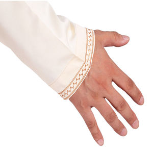 Manches longues Aman Abaya 1 Pièce Jubba Thobe pour Hommes Kaftan Pakistan Musulman Arabie Saoudite <span class=keywords><strong>Djellaba</strong></span> Islam Vêtements Prière Robe Afgha - Product Image 5