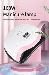 168W <span class=keywords><strong>UV</strong></span> dẫn đèn làm móng tay với 36 hạt có thể tháo rời tấm cơ sở dễ dàng làm sạch duy trì vệ sinh sau khi sử dụng - Product Image 3