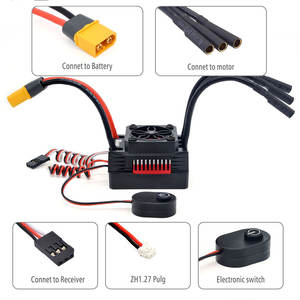 <span class=keywords><strong>Rocket</strong></span> <span class=keywords><strong>V2</strong></span> impermeable 3665 3800KV 3150KV 2750KV 2200KV Motor sin escobillas con 80A ESC para RC Car 1/10 Motor RC Rock Crawle - Product Image 5