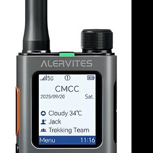 Pour AT1 4G POC Talkie-walkie avec carte SIM mondiale, interphone radio bidirectionnel, portée de 200 km, puissance de sortie de 5 W, communication longue portée BF-AT1 - Product Image 3