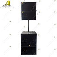 ACTPRO A2 double ligne de dix pouces A18A simple haut-parleur de caisson de basses de 18 pouces, petit haut-parleur actif de mariage, équipement de salle de réunion
