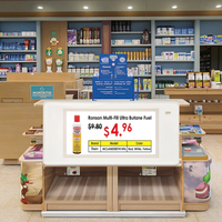 ESL Label rak elektronik Digital, Epaper Display harga Digital 2.13 inci layar tampilan Eink Digital farmasi