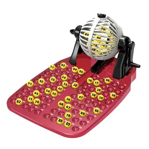 Interessante Eltern-Kind-Ökonomie Gewinnmaschine Dreh- und Bingo-Maschine Unterhaltung kreative Spielzeuge für Kinder