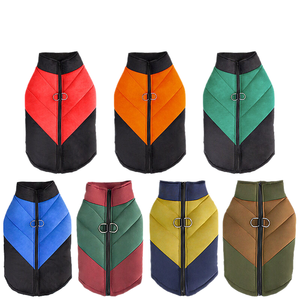 Küçük orta büyük köpekler için büyük köpek ceket su geçirmez Pet giysi kış sıcak yavru yelek su geçirmez ceket fransız Bulldog kostüm - Product Image 2