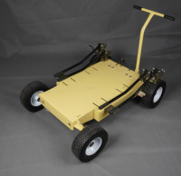 Chariot à main personnalisé OEM et ODM, chariot mobile portable avec lumière à ballon