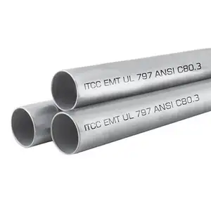 Conduit EMT 20 mm IMC/RMC Electrical Conduit Pipe electric pipe