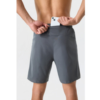Shorts de course amples pour hommes avec poches zippées, shorts 2 en 1 pour hommes, shorts de sport à double couche en mesh