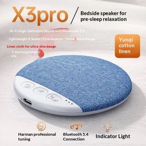 Haut-parleur <span class=keywords><strong>de</strong></span> chevet <span class=keywords><strong>de</strong></span> haute qualité, petit, discret, à placer sous l'oreiller, avec <span class=keywords><strong>bruit</strong></span> blanc intégré, invisible, pour un arrêt automatique - Product Image 1