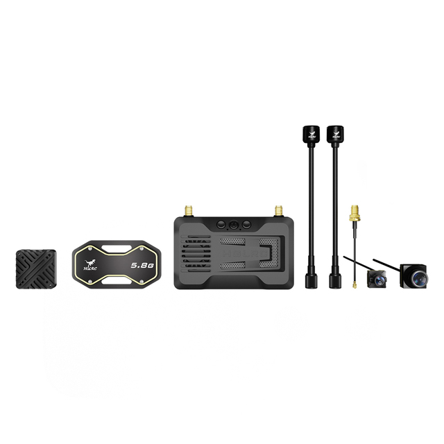HGLRC 1W 5.8GHz Digital FPV VTX 1080P 60fps HD Video Transmitter 15km Long Range Low Latency for FPV