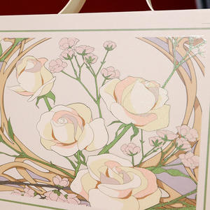 กล่องของขวัญลายดอกคาเมลเลียการ์ตูนเซเลบริตี้สำหรับงา<span class=keywords><strong>น</strong></span>แต่งงา<span class=keywords><strong>น</strong></span>ลูกกวาดสุดสร้างสรรค์กล่องใส่มือแข็ง - Product Image 4