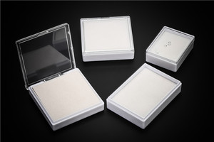 Scatola di immagazzinaggio in plastica trasparente con logo personalizzato per gioielli 24 componenti rimovibili scatola di plastica per esposizione di gioielli - Product Image 3