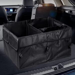 Organizador de maletero de coche plegable Oxford portátil, caja de almacenamiento multifunción para vehículo, bolsa para organización de maletero de coche - Product Image 1