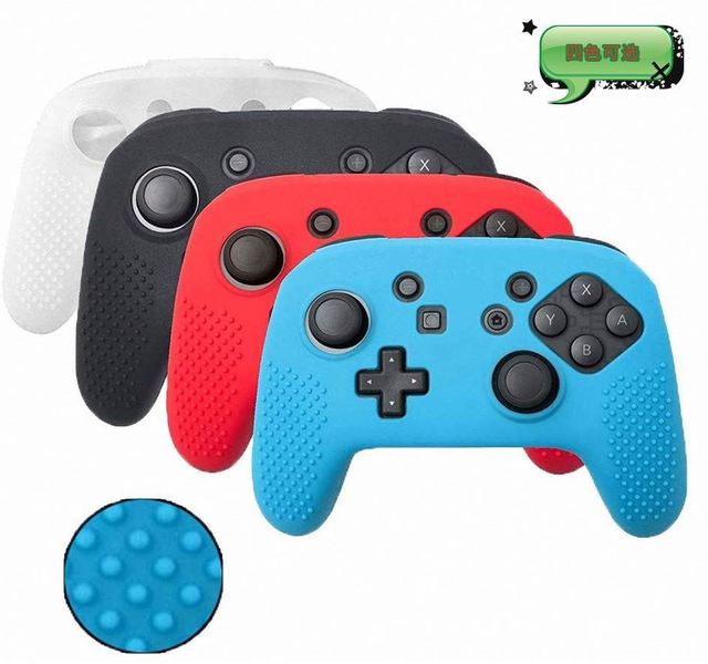 High Quality Oil Injection Switch Pro Controller Silicone Case for Nintendo Switch Gamepad