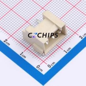 HCZZ0590-3 Wire-to-Board Pin Header SMD,P=3.96mm,Horizontal Mount Connector 1x3P 3.96mm Horizontal Mount VH - Product Image 1