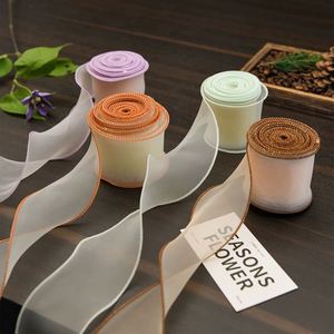 Cintas de Poliéster Coloridas con Diseño de Sirena para Ramos de Cumpleaños, Halloween, Accesorios para Eventos Deportivos y Regalos - Product Image 4