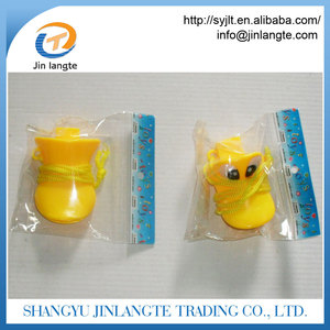 Дизайн с мультяшным животным принтом логотип продвижение детская игрушка подарок Большой Глаз желтая утка свисток - Product Image 6