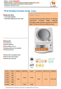 Báscula Digital Veidt Weighing HUAZHI 500g 0.01g con Certificado CE, Pantalla LCD, 1 Año de Garantía, Batería Recargable Opcional - Product Image 2