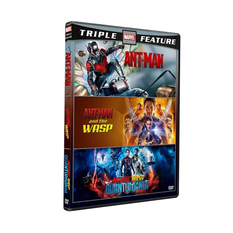 Ant-man Temporada 1-3 Últimas Filmes em DVD 3 Discos Fábrica Atacado DVD Filmes Série de TV Cartoon CD Blue ray Região 1 Frete Grátis