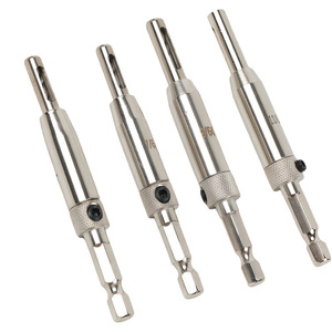 Dr. Giant Fast Boring Bit Set Inch Hex Shank 6.35mm Steel Bright Finish For Woodworking Hinge Drilling - Product Image 1
